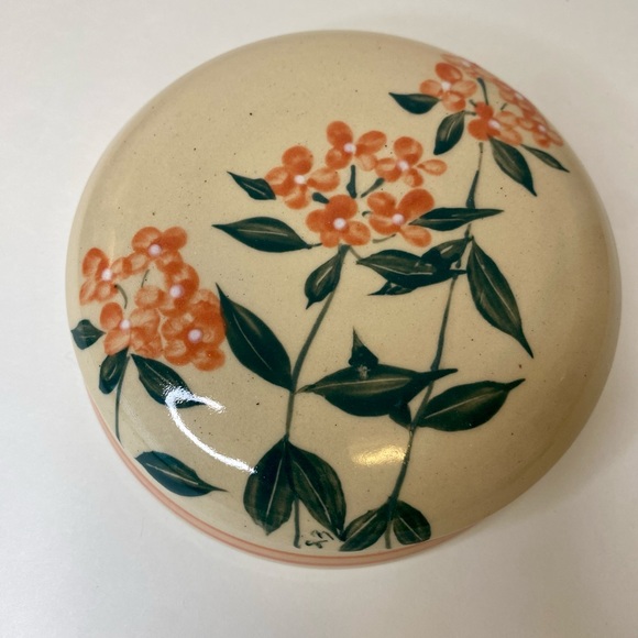 Kovack pottery bowl and trinket dish with lid Seagrove NC 3 piece signed - Picture 9 of 12